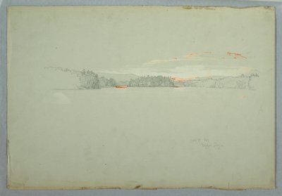 Oberer Tongue-See, 1. Oktober 1879 von Frederic Edwin Church