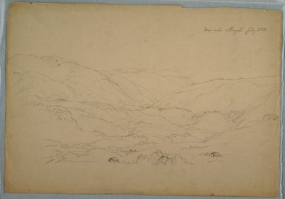 Tal nahe Ibagué, Kolumbien, Juli 1853 von Frederic Edwin Church