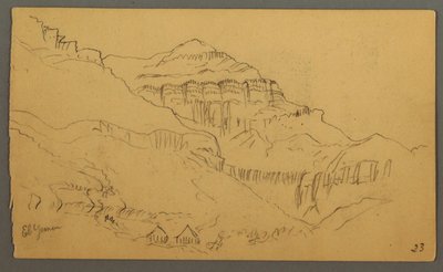 Talseite, Februar 1869? von Frederic Edwin Church