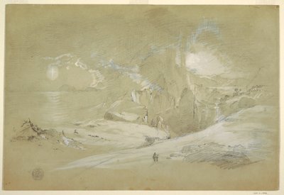 Vision des Kreuzes, Landschaft mit einem Phänomen, September 1868 von Frederic Edwin Church