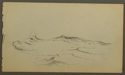 Wellen, möglicherweise 1860 von Frederic Edwin Church