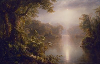 Der Fluss des Lichts, 1877 von Frederic Edwin Church