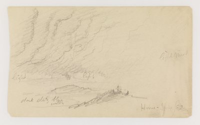 Nebel über Fluss und Hügeln von Frederic Edwin Church