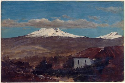 Berg Chimborazo von Riobamba, Ecuador von Frederic Edwin Church