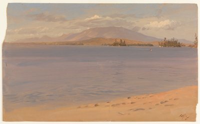 Mount Katahdin vom Lake Millinocket von Frederic Edwin Church