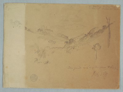 Berglandschaft bei Jorje, Ecuador von Frederic Edwin Church