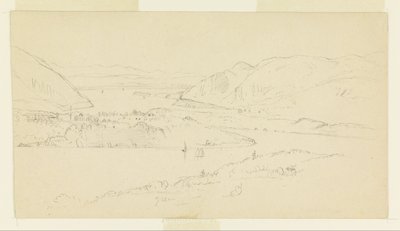 Blick auf West Point von Castle Rock von Frederic Edwin Church