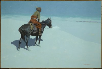 Freunde oder Feinde? (Der Späher) von Frederic Remington