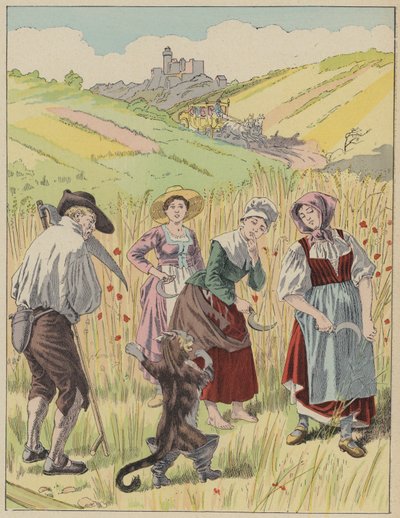 Le Chat Botté, Der gestiefelte Kater von Frederic Theodore (after) Lix