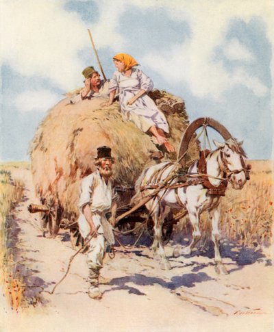 Ein Sommertag auf dem Land von Frederic de Haenen