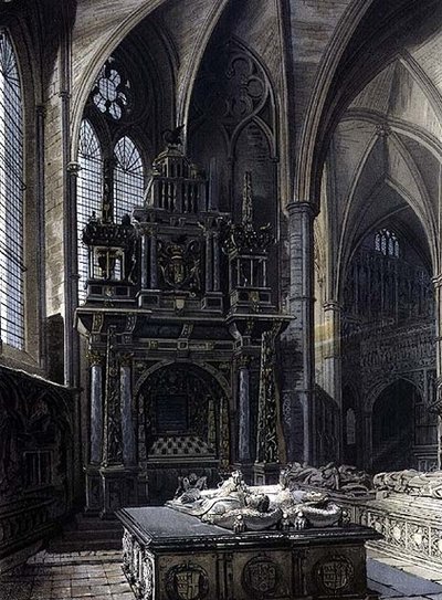 Ostseite der St. Erasmus-Kapelle, Tafel 44 aus 