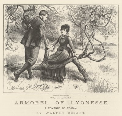 Armorel von Lyonesse, Eine Romanze von heute, von Walter Besant von Frederick Barnard