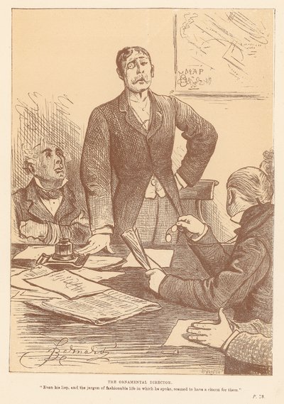 Der Ornamentaldirektor von Frederick Barnard