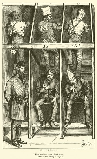Das Tretmühlenlied von Frederick Barnard