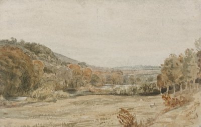 Fluss Tamar, in der Nähe von Endsleigh, Devon von Frederick Christian Lewis the Elder