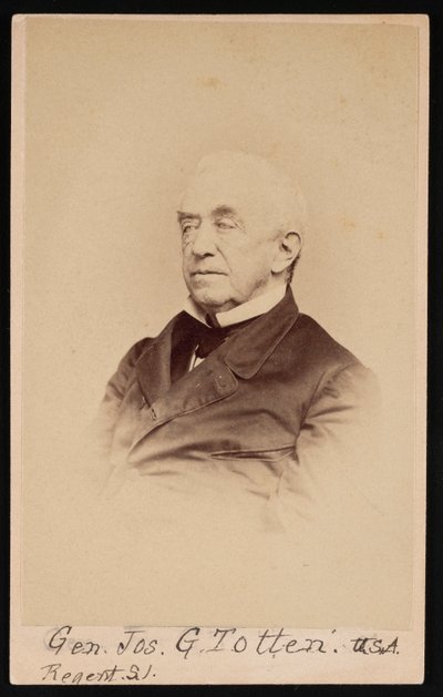 Porträt von Gen. Joseph Gilbert Totten 1788-1864 von Frederick Gutekunst