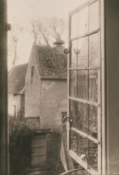 Aus einem Fenster im Kelmscott Manor, 1896 von Frederick Henry Evans