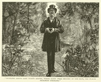 Illustration für Martin Chuzzlewit von Frederick L. Bernard