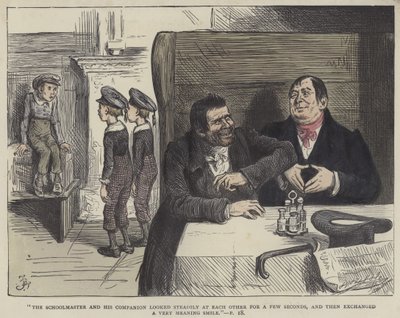 Illustration für Nicholas Nickleby von Frederick L. Bernard