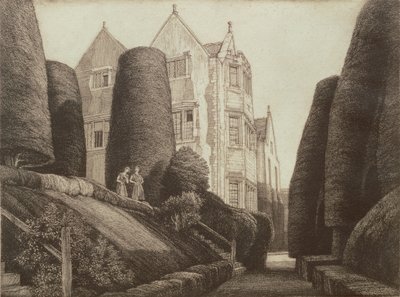 Owlpen Manor, 1931 von Frederick Landseer Maur Griggs