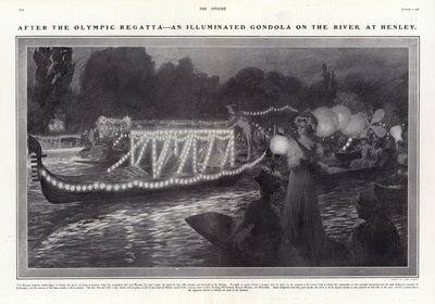Nach der Olympischen Regatta von Frederick Pegram