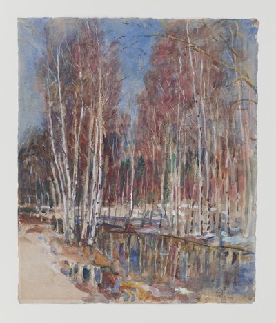 Frühling in Russland von Frederick William Jackson