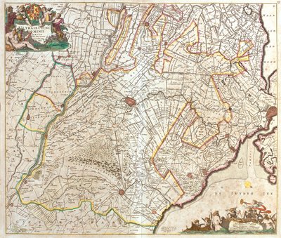 Utrecht, Nordholland, Limburg, Gelderland, Niederlande von Frederick de Wit