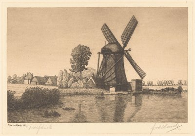 An der Angstel von Frederik van der Harst (signed by artist)
