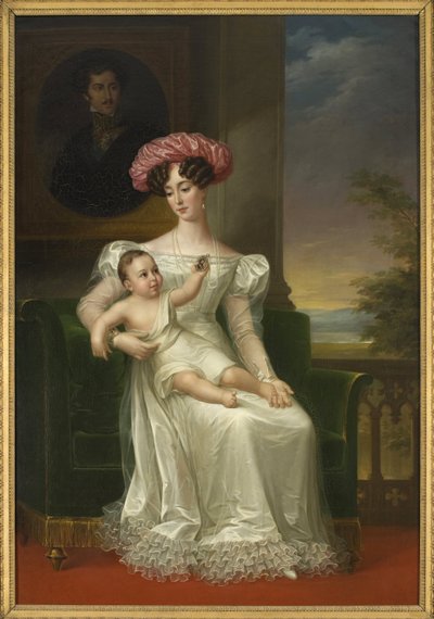 Josephine von Leuchtenberg (1807-1876), Königin von Schweden und Norwegen von Fredric Westin