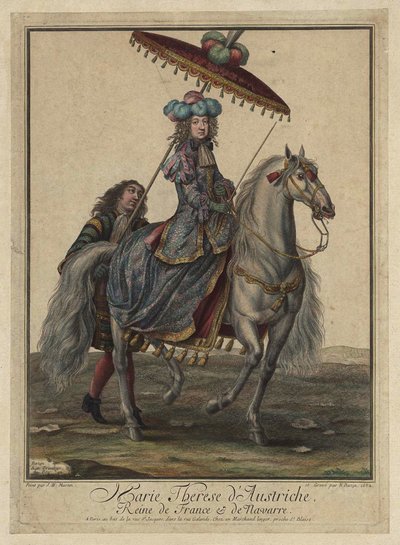 Maria Theresia von Spanien 1638-1683, Königin von Frankreich und Navarra, 1682 von French Master