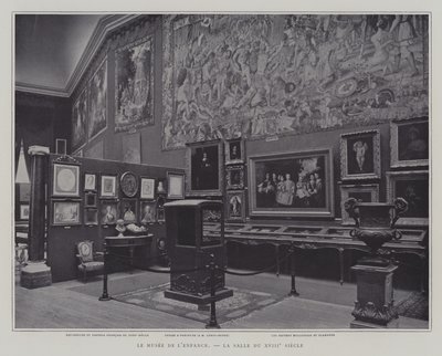 Zimmer aus dem 18. Jahrhundert im Kindermuseum im Petit Palais, Paris von French Photographer