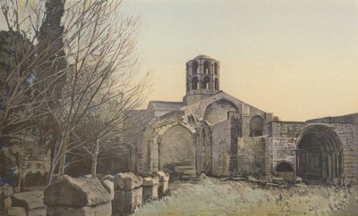Arles, Les Alyscamps, Kirche Saint-Honorat von French Photographer