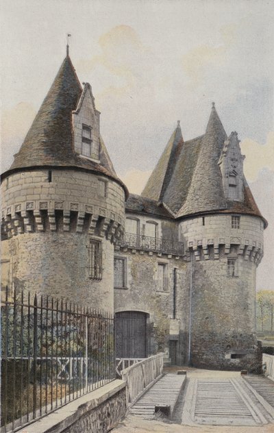 Bazouges, Türme des Schlosses von French Photographer