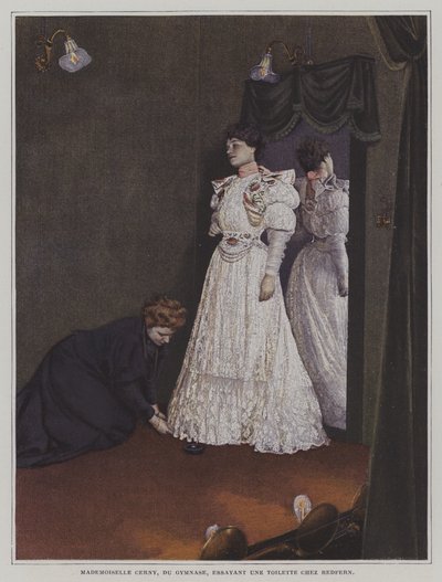 Berthe Cerny, französische Schauspielerin von French Photographer