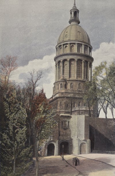Boulogne-sur-Mer, Porte de Calais und Kirche Notre-Dame von French Photographer