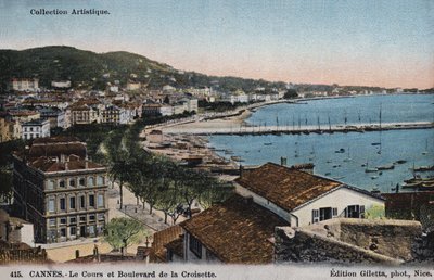 Cannes, Der Cours und Boulevard de la Croisette von French Photographer