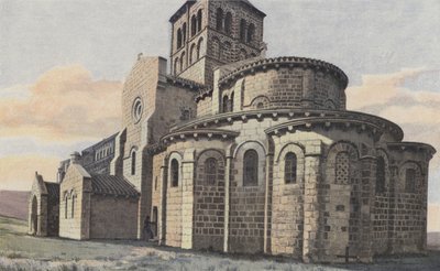 Chatel-Montagne, Eglise, Gesamtansicht Südost von French Photographer