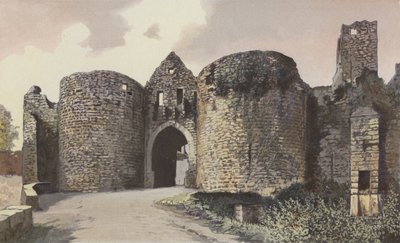 Domme, Türmeingang und Überreste der Stadtmauern von French Photographer