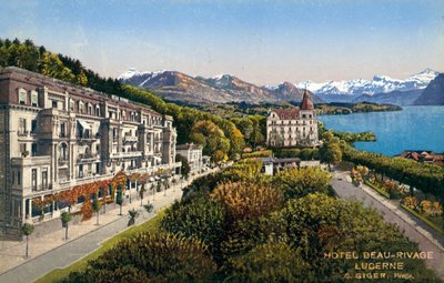 Hotel Beau-Rivage, Luzern von French Photographer