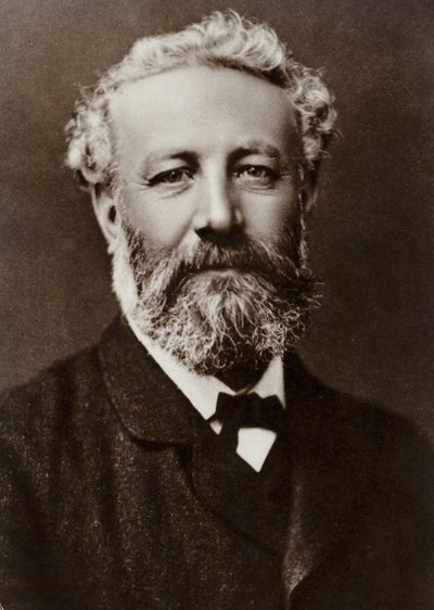 Jules Verne (1828-1905), französischer Schriftsteller von French Photographer