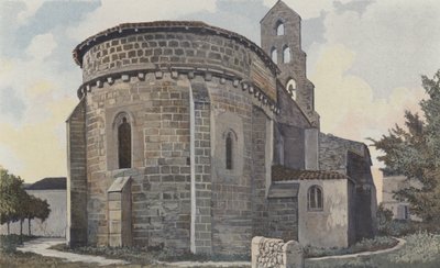 Lannes, Kirche, Gesamtansicht NE von French Photographer
