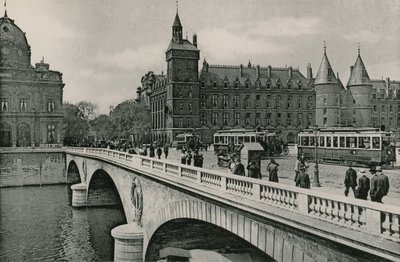 Le Pont au Change et le Palais de Justice von French Photographer