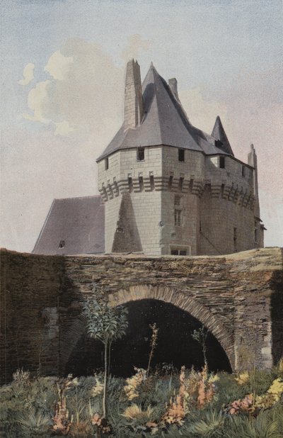 Les Ponts-de-Ce, Chatelet (Gendarmerie) von French Photographer