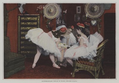 Mademoiselle Viollat und Mademoiselle Blanc, zweite Sujets von French Photographer