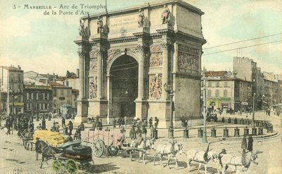 Marseille, Triumphbogen der Porte d