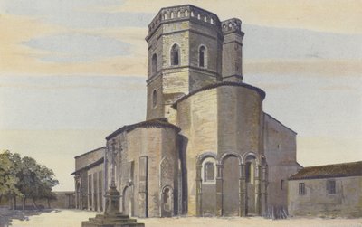 Maubourguet, Kirche, Südostansicht von French Photographer