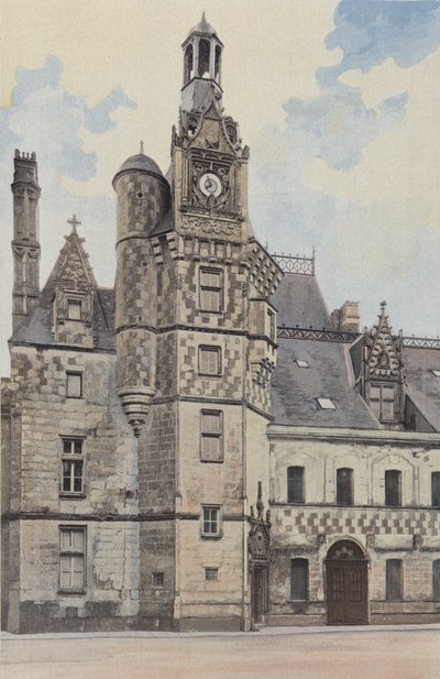 Montigny-le-Gannelon, Schloss, Treppenturm von French Photographer