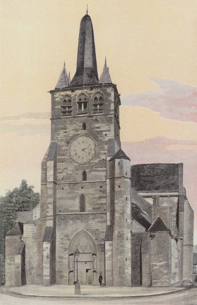 Mussy-sur-Seine, Kirche, Ensemble O von French Photographer