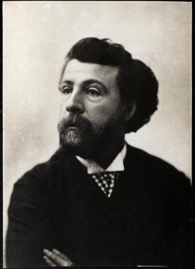 Porträt von Édouard Pailleron (1834-1899), französischer Dichter und Dramatiker von French Photographer