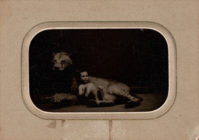 Porträt eines Kindes von French Photographer